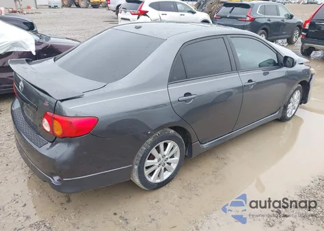 2010 Toyota Corolla S z USA, uszkodzony, nr VIN 2T1BU4EE4AC425074